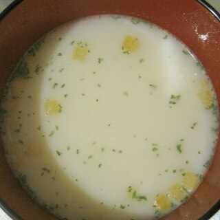 スキムミルクスープ